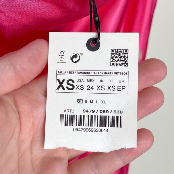 Zara Slip Dress Pink - Picture 8 of 10